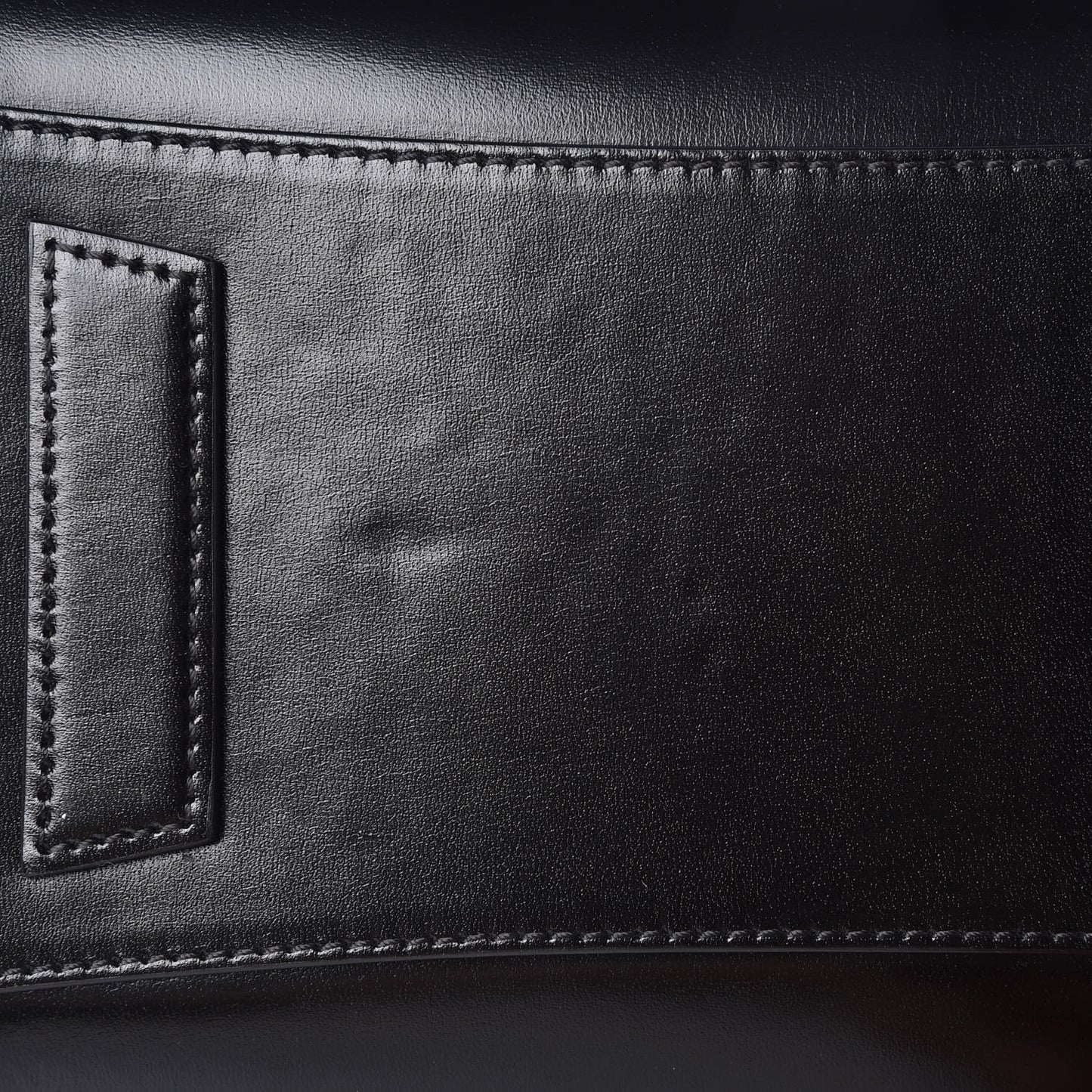 Shiny Lord Calfskin Small Antigona Black