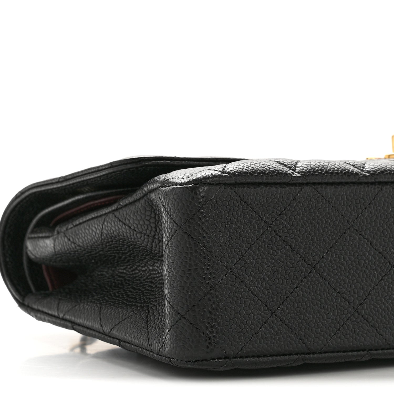 Chanel Caviar Quilted Medium Double Flap Black 9 of 14