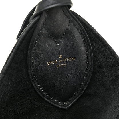 Louis Vuitton Monogram Flower Hobo Black 6 of 17