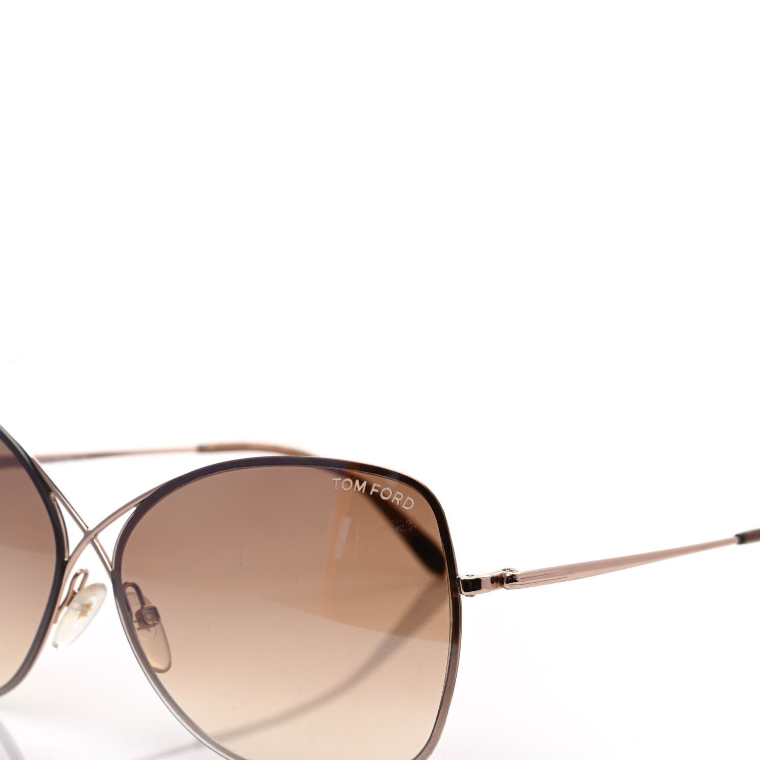 Tom Ford Colette Butterfly Sunglasses TF250 Brown 7 of 8