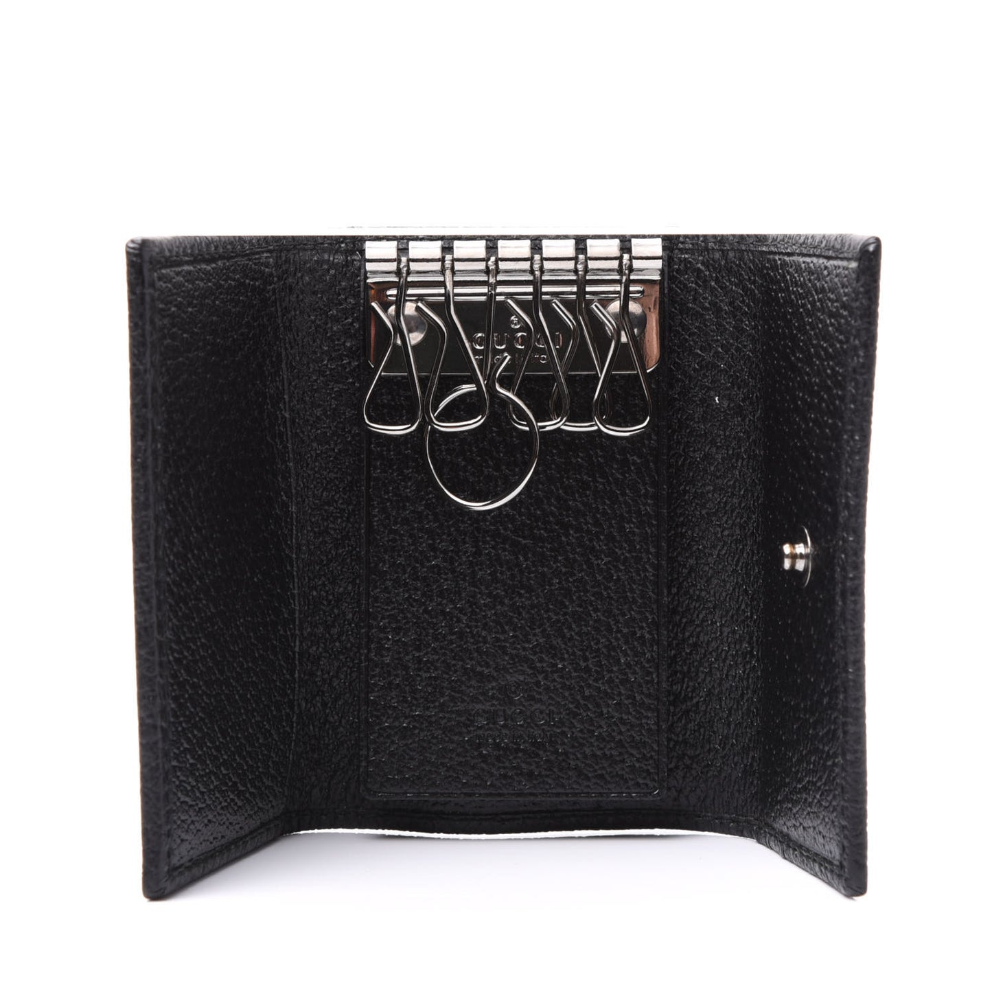 Monogram 6 Key Holder Case Black
