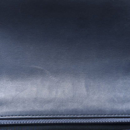 Chanel Lambskin Quilted Mini Rectangular Flap Dark Blue 9 of 10