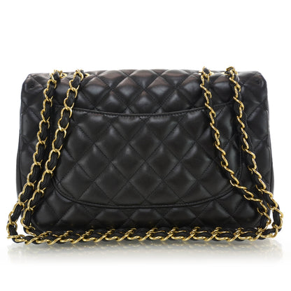 Chanel Lambskin Jumbo Single Flap Black 3 of 10