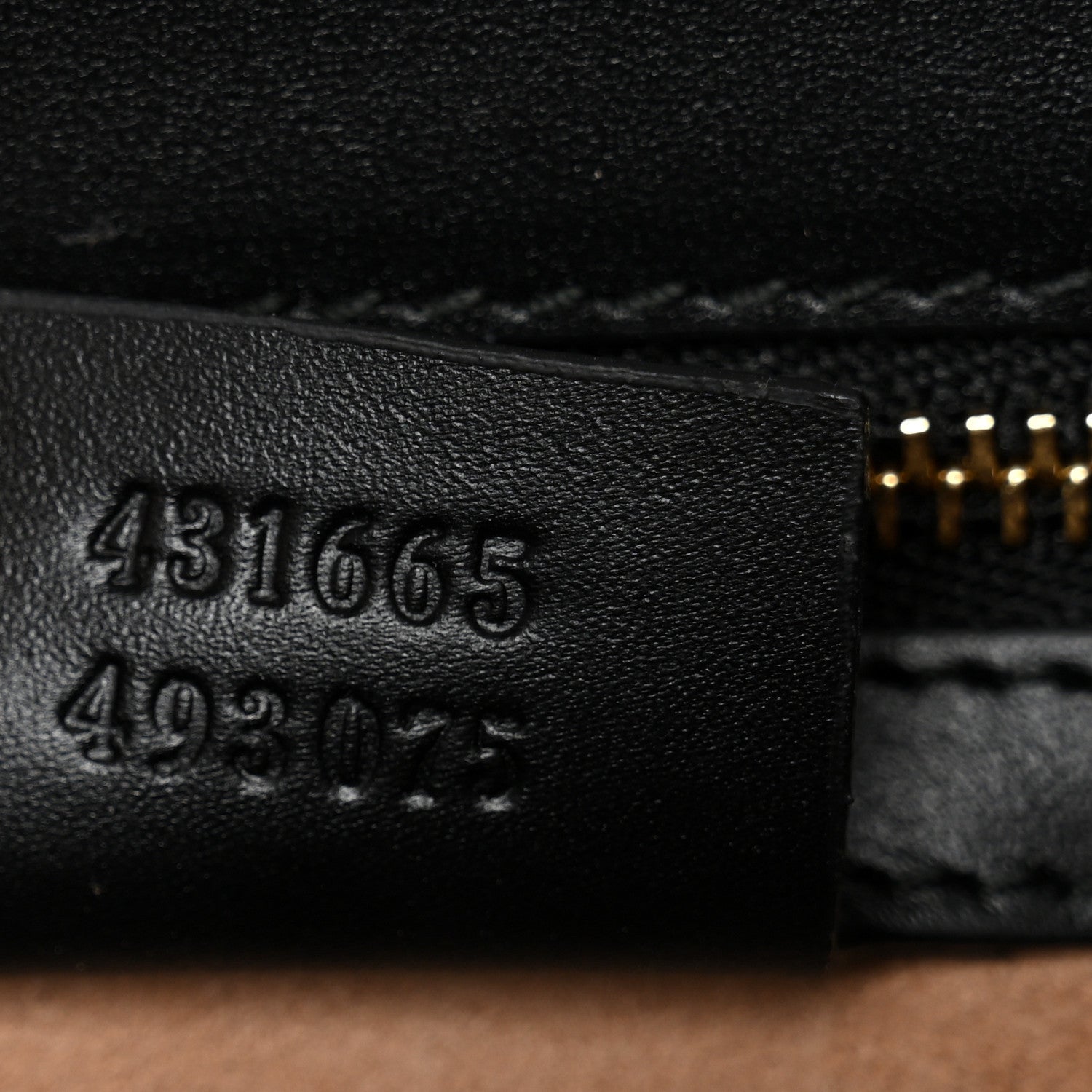 Gucci Guccissima Signature Medium Sylvie Top Handle Bag Black 7 of 10