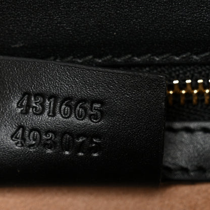 Gucci Guccissima Signature Medium Sylvie Top Handle Bag Black 7 of 10