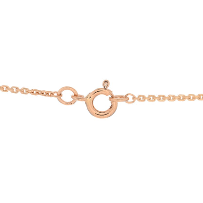 Louis Vuitton 18K Pink Gold LV Volt Upside Down Pendant Necklace 3 of 5