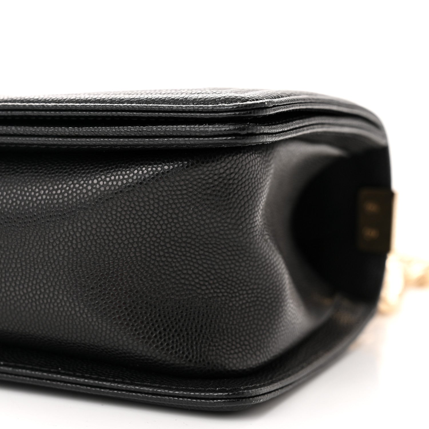 Chanel Caviar Quilted Medium Boy Flap Black 10 of 11