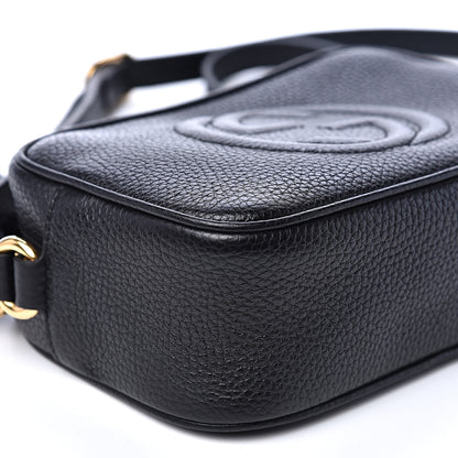 Gucci Pebbled Calfskin Mini Soho Disco Bag Black 7 of 10