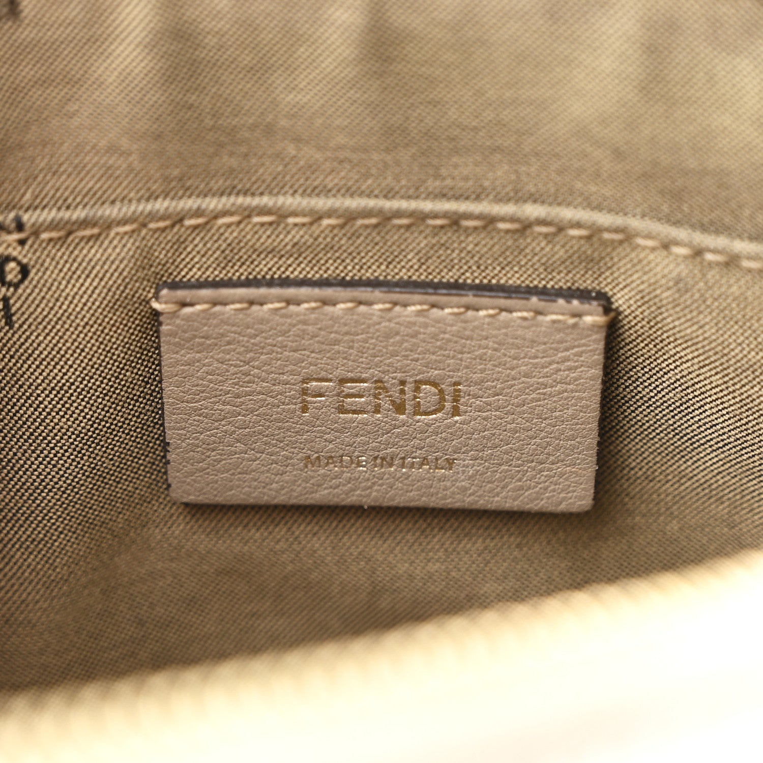Fendi Vitello Dolce Lurex Floral Embroidered Studded Mini By The Way Boston Bag White 5 of 10