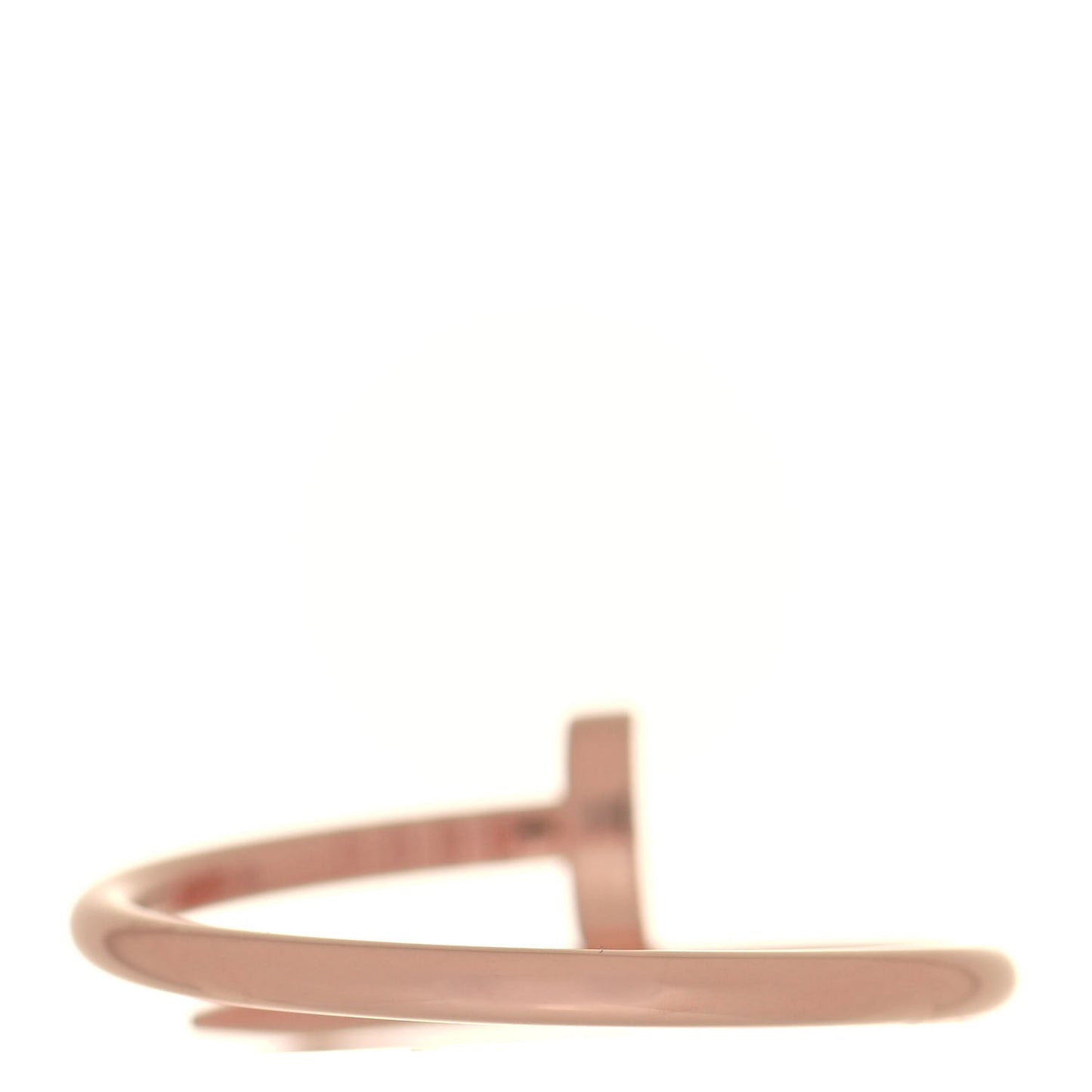 18K Pink Gold Small Juste Un Clou Ring 57 8