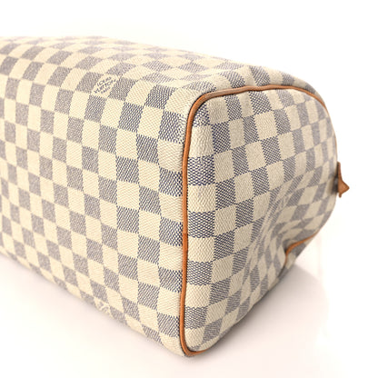 Louis Vuitton Damier Azur Speedy 30 8 of 10