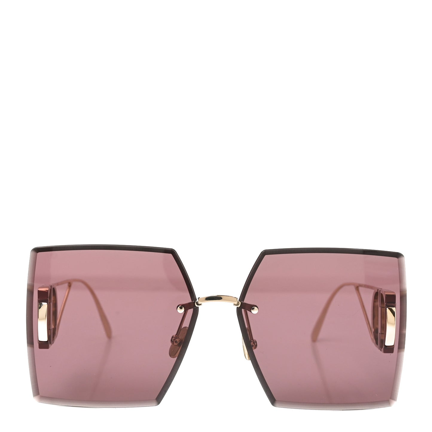 Square 30 Montaigne S7U Sunglasses Purple Pink