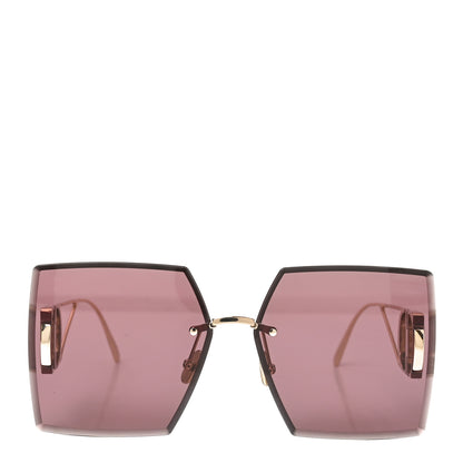 Christian Dior Square 30 Montaigne S7U Sunglasses Purple Pink 2 of 8