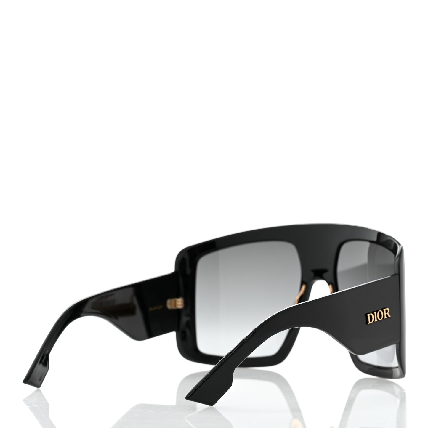 Acetate DiorSo Light 1 Shield Sunglasses Black