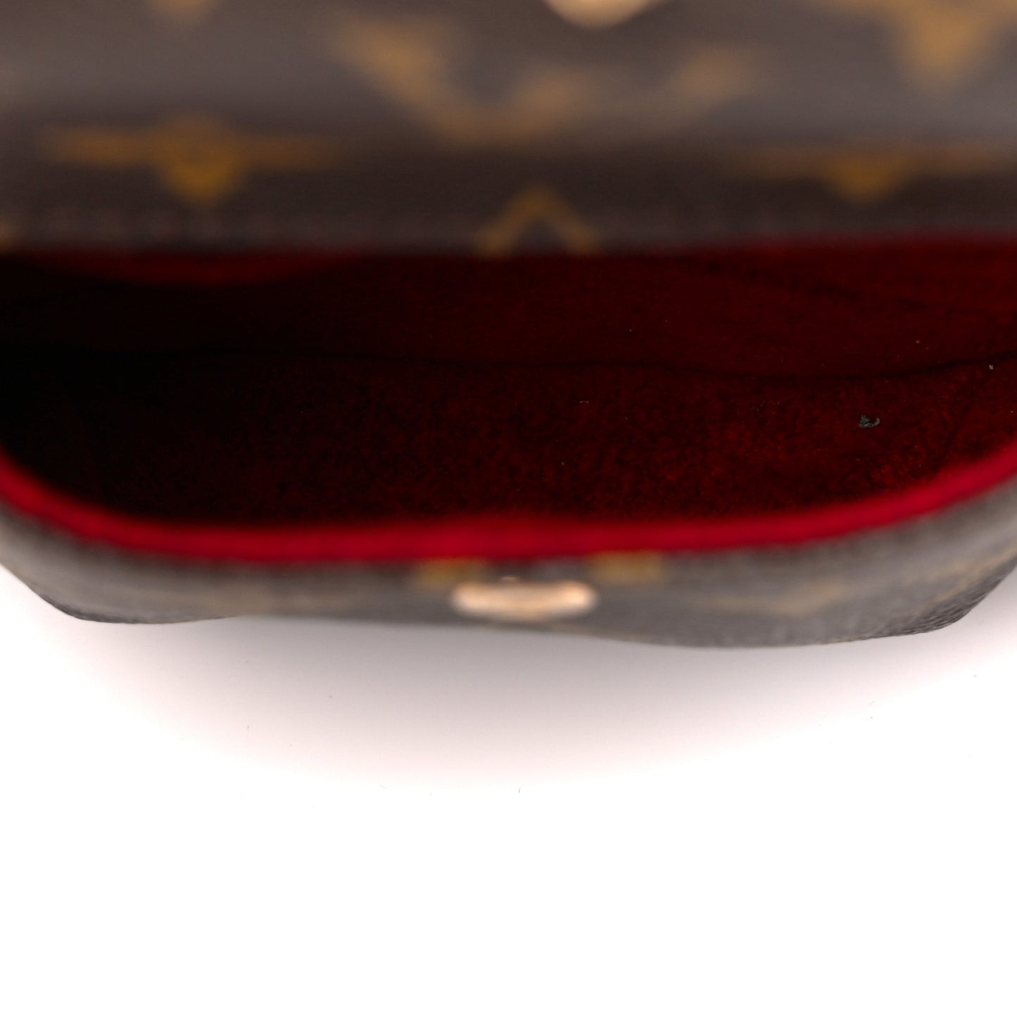 Monogram Partition Wristlet