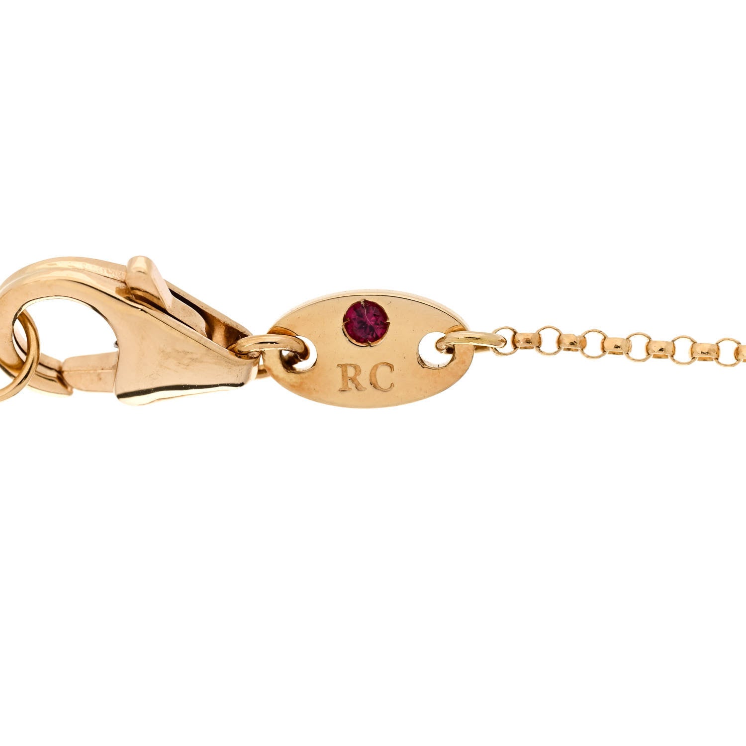 Roberto Coin 18K Yellow Gold Diamond Onyx Butterfly Chain Bracelet 3 of 4