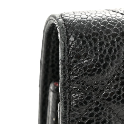 Chanel Caviar Quilted Wallet On Chain WOC Black 13 of 14