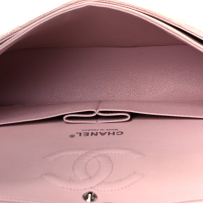 Chanel Caviar Quilted Medium Double Flap Light Pink 4 of 10