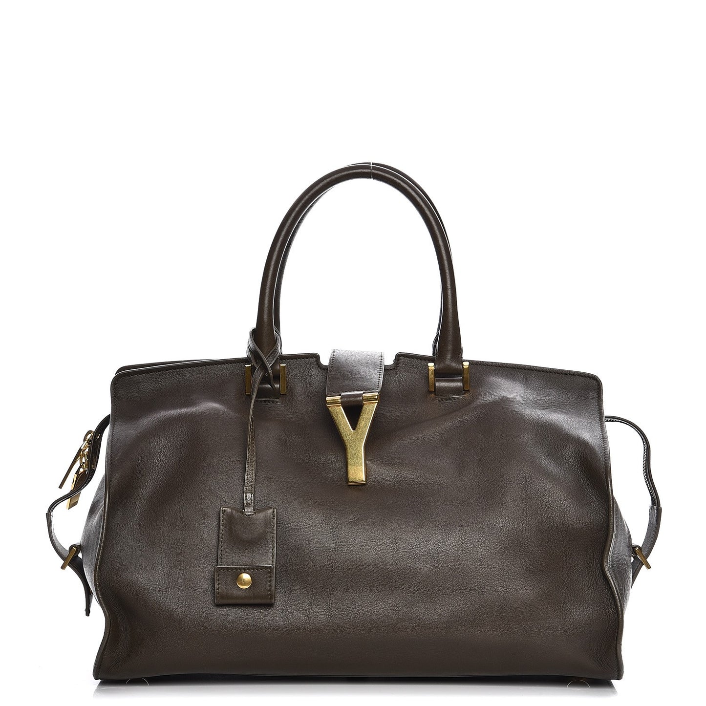 Calfskin Medium Classic Y Cabas Earth