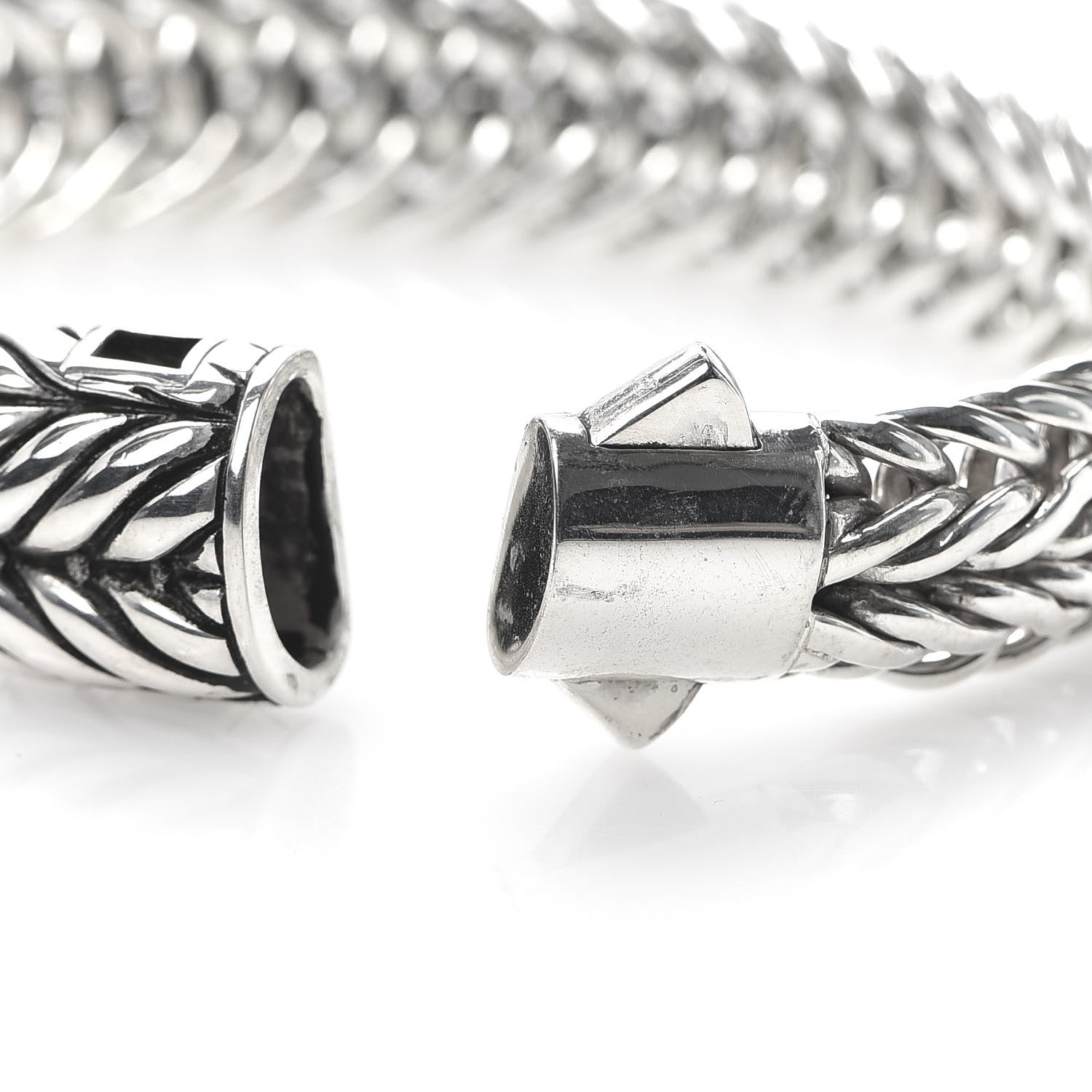 John Hardy Sterling Silver 12mm Kami Chain Bracelet 5 of 6