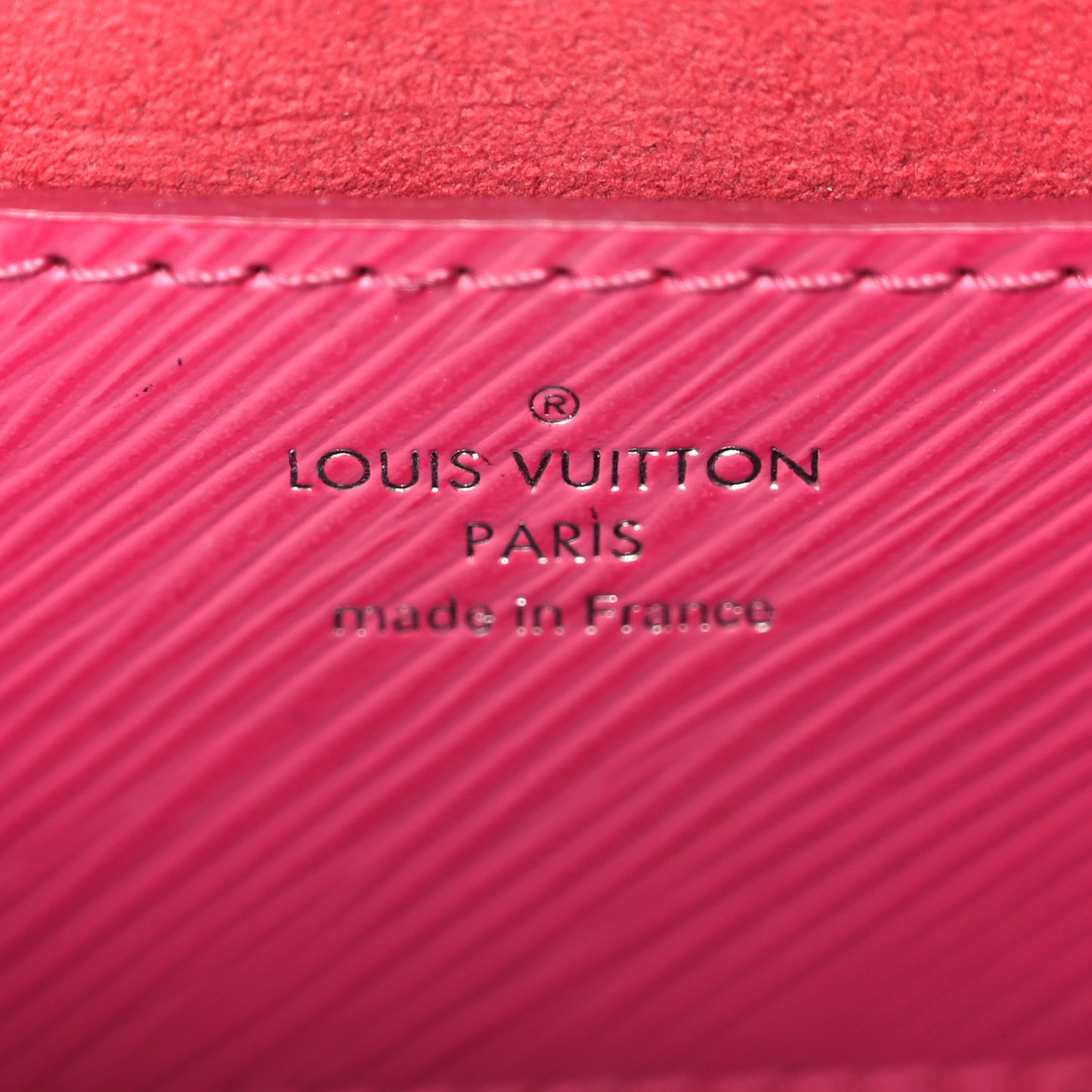 Epi Twist Shoulder Bag MM Hot Pink
