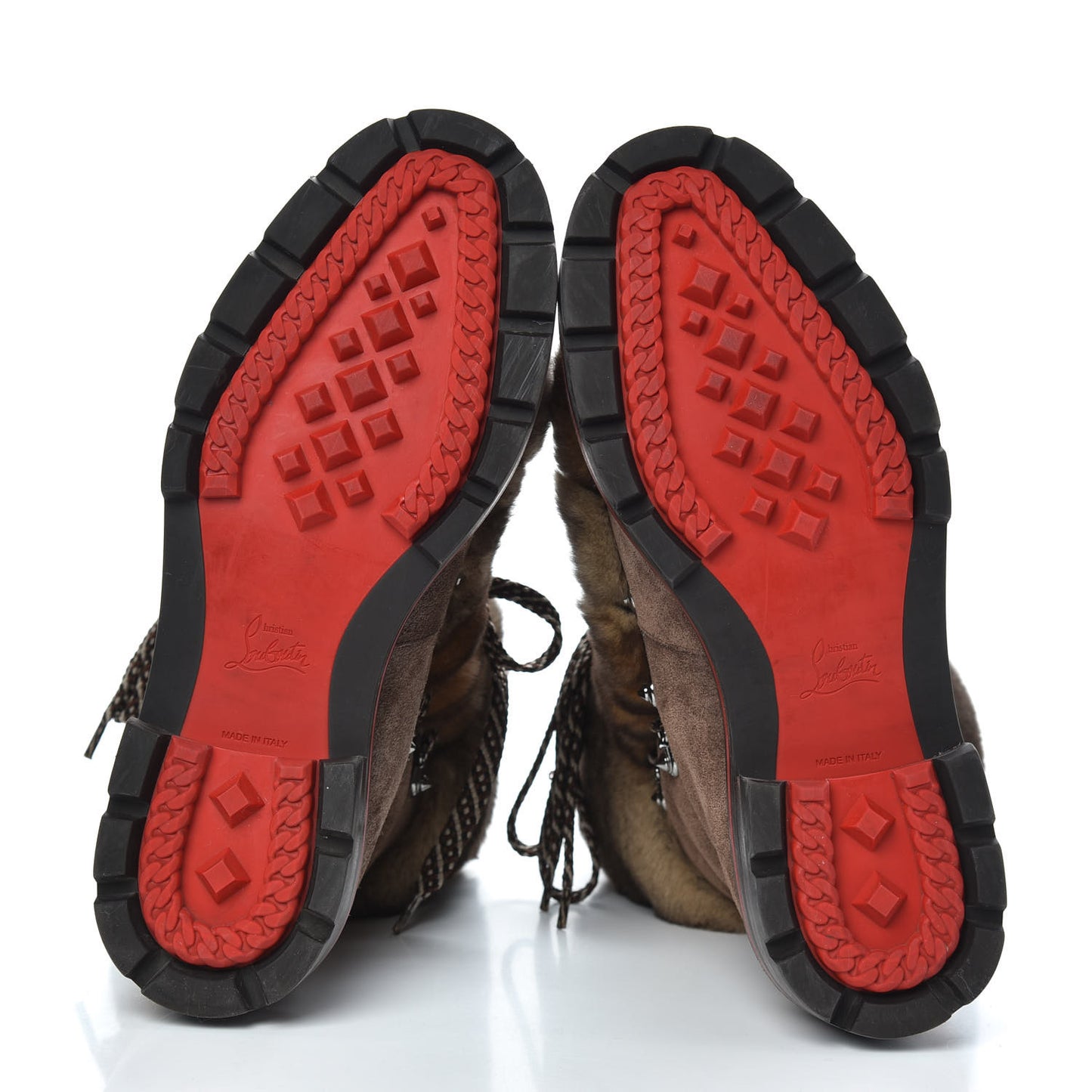 Suede Orylag Fur Snow Black Flat Hiking Boots 41 Testa Di Moro Naturel