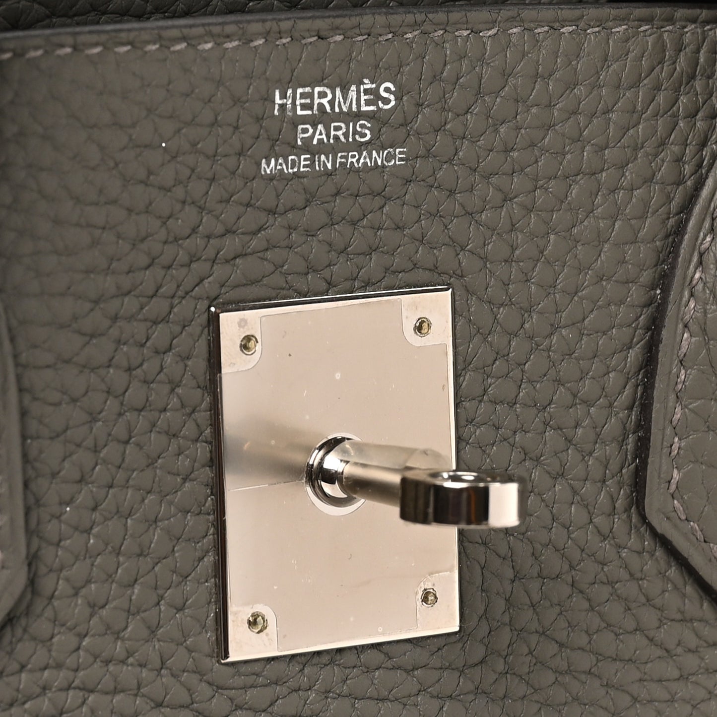 Togo Birkin 30 Gris Meyer