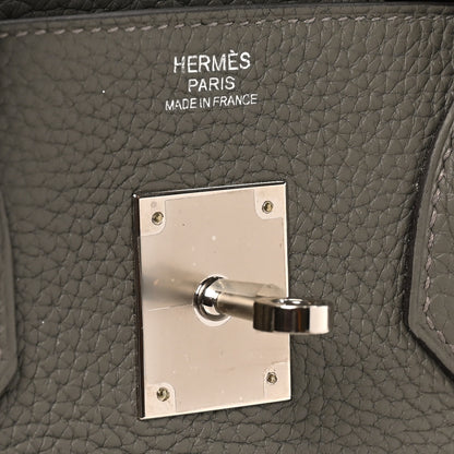 Hermes Togo Birkin 30 Gris Meyer 6 of 11