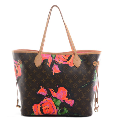 Louis Vuitton Monogram Roses Neverfull MM 1 of 7