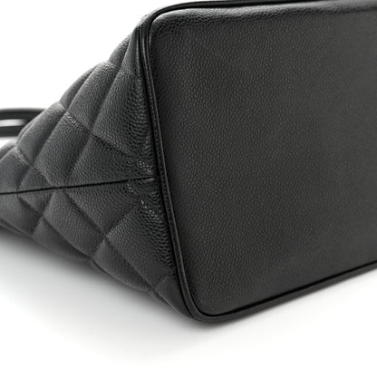 Chanel Caviar Quilted Medallion Tote Black 9 of 10
