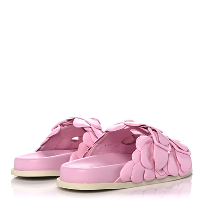 Valentino Garavani Kidskin Atelier 03 Rose Edition Double Buckle Slide Sandals 38.5 Pink Borealis 4 of 9