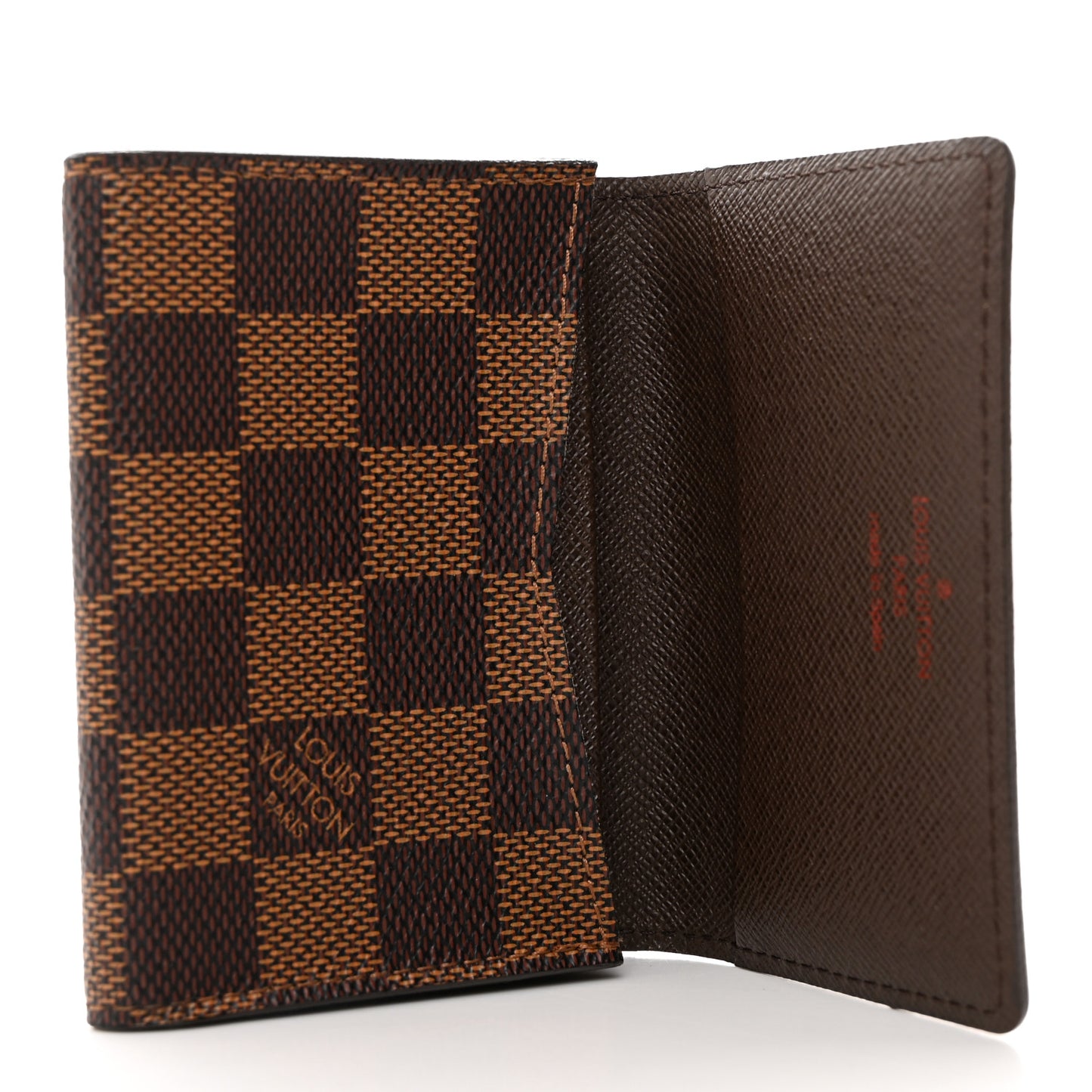 Damier Ebene Business Card Holder