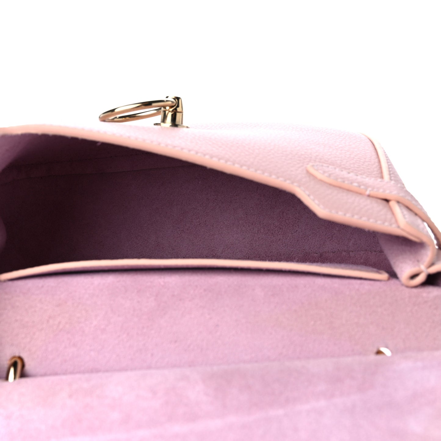 Small Classic Grain Small Amberley Satchel Icy Pink