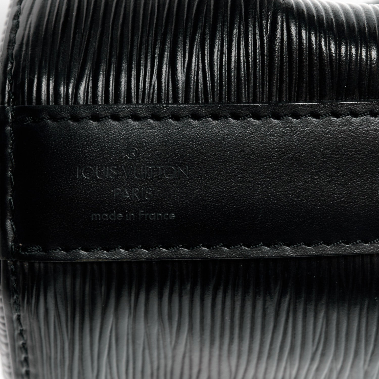 Louis Vuitton Epi Sac D'epaule Black 7 of 14