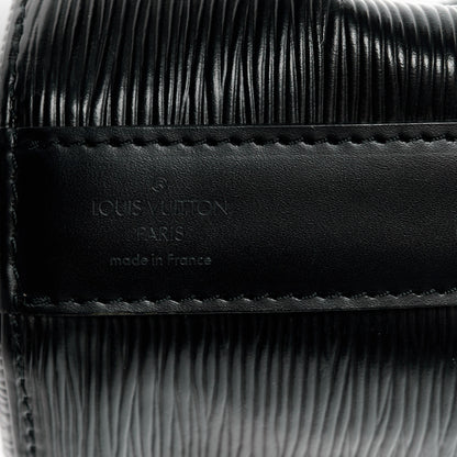 Louis Vuitton Epi Sac D'epaule Black 7 of 14