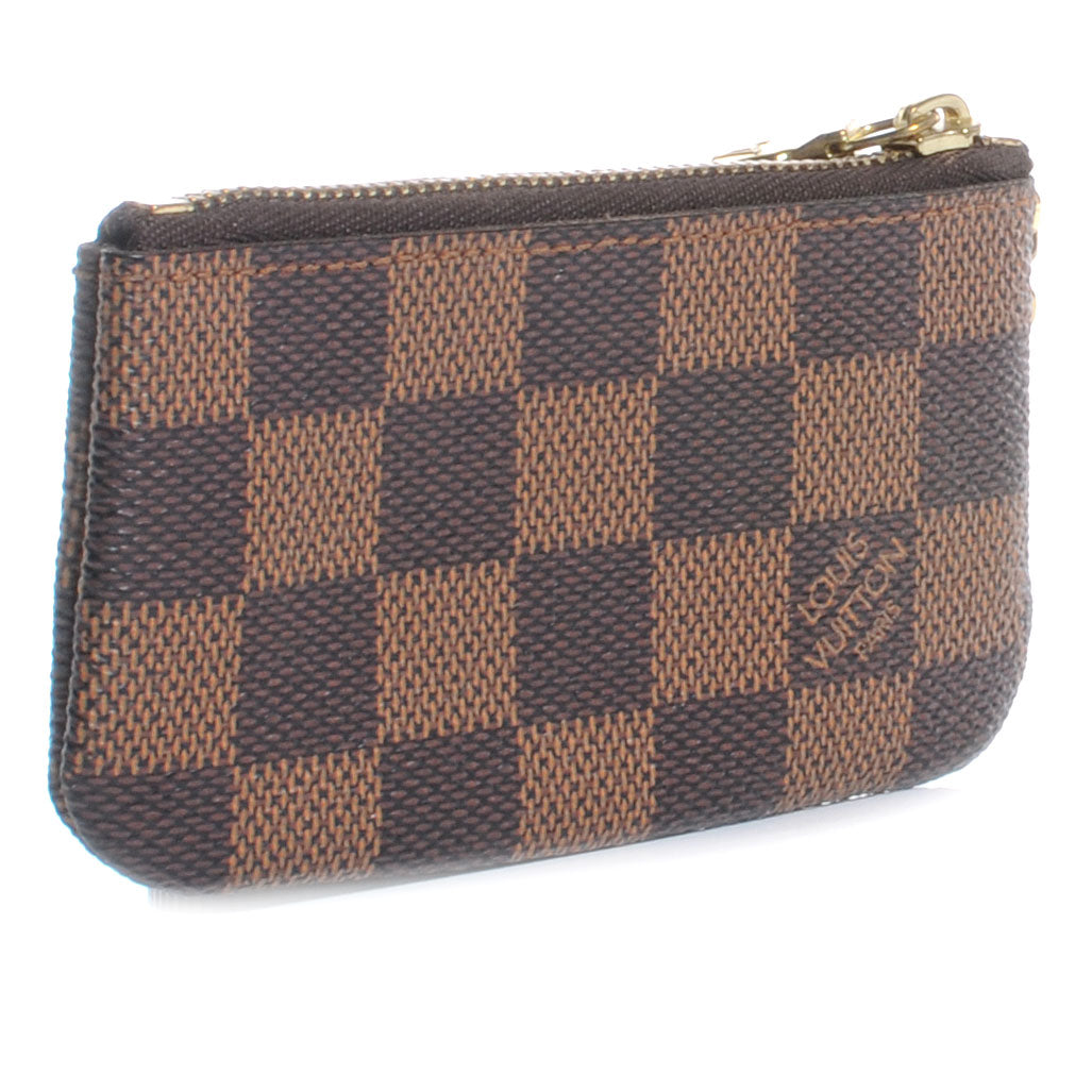 Damier Ebene Key Pouch
