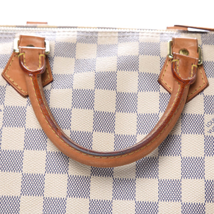 Louis Vuitton Damier Azur Speedy 30 16 of 16