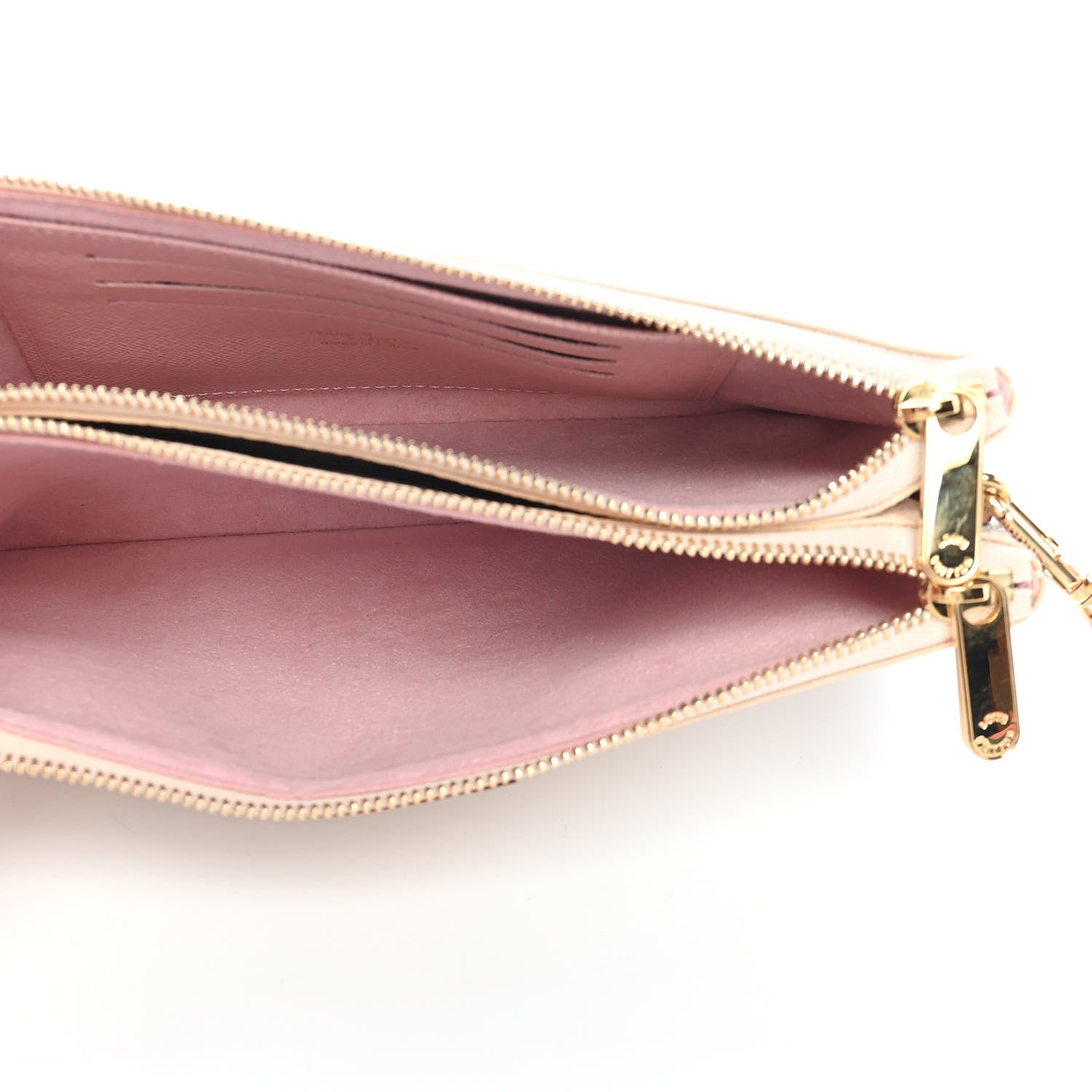 Louis Vuitton Damier Azur Double Zip Pochette 5 of 9