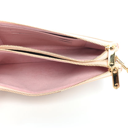 Louis Vuitton Damier Azur Double Zip Pochette 5 of 9