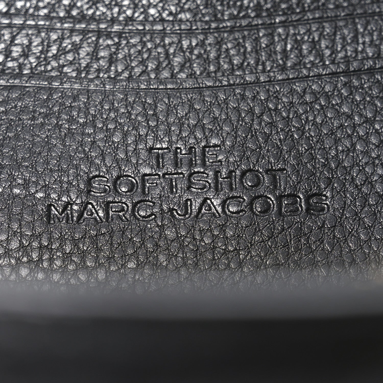 Marc Jacobs Supple Natural Grain Calfskin The Softshot 27 Bag Black 6 of 9