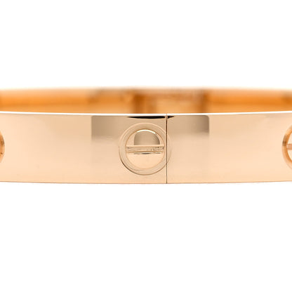 Cartier 18K Yellow Gold LOVE Single Screw Bracelet 17 4 of 9