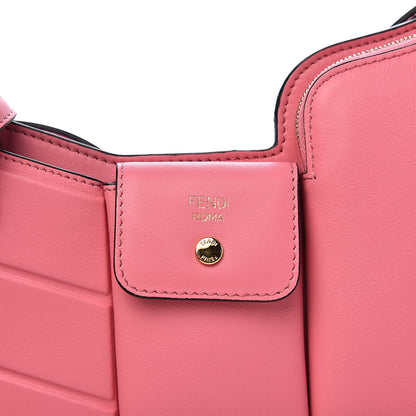 Fendi Vitello Grace Matte 3 Pocket Mini Crossbody Bag Pink 14 of 14