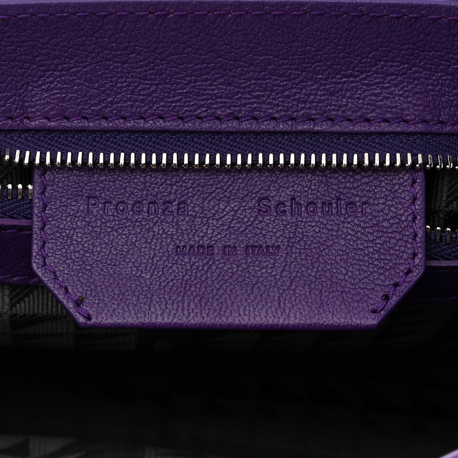 Proenza Schouler Lambskin Tiny PS1 Satchel Amethyst 6 of 11