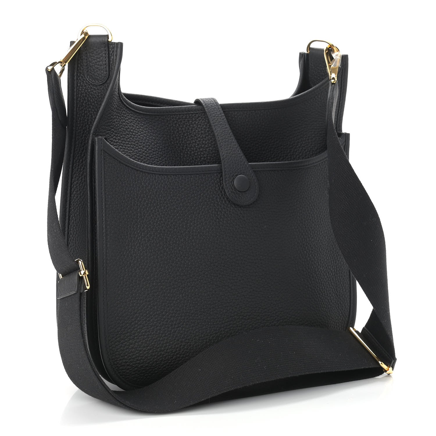 Hermes Taurillon Clemence Evelyne III PM Black 3 of 9