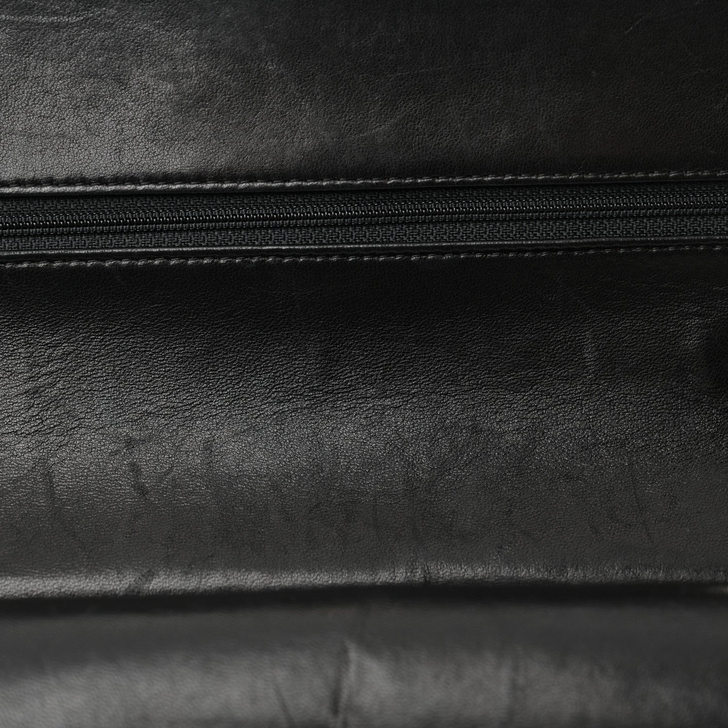 Chanel Lambskin Quilted Medium Double Flap Black 13 of 19