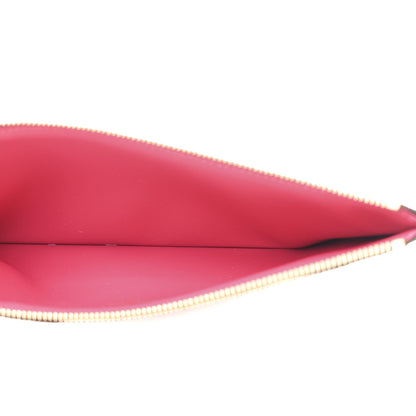 Louis Vuitton Monogram 2021 Christmas Animation Hollywood Pochette Felicie Chain Wallet Fuchsia 7 of 14