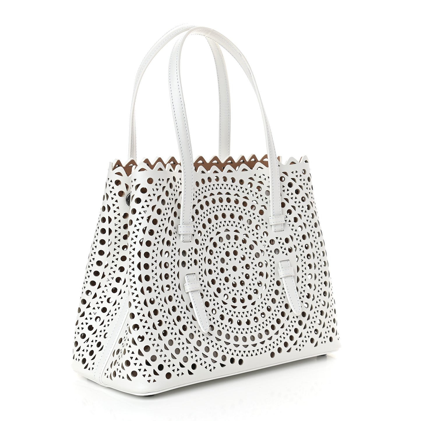 Calfskin Vienne Mina 25 Bag White