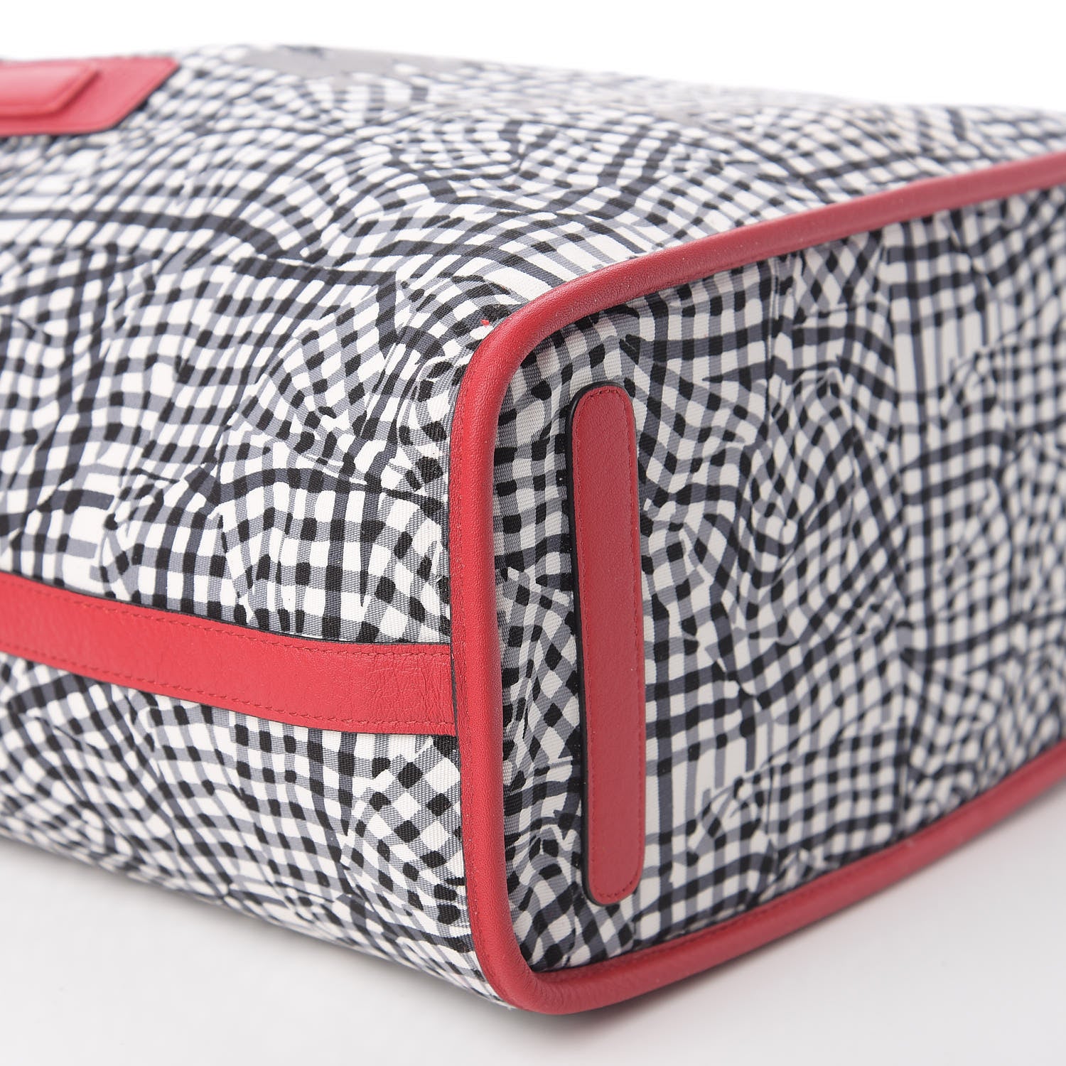 MCM Visetos Medium Liz Reversible Shopper Tote Ruby Red 12 of 14