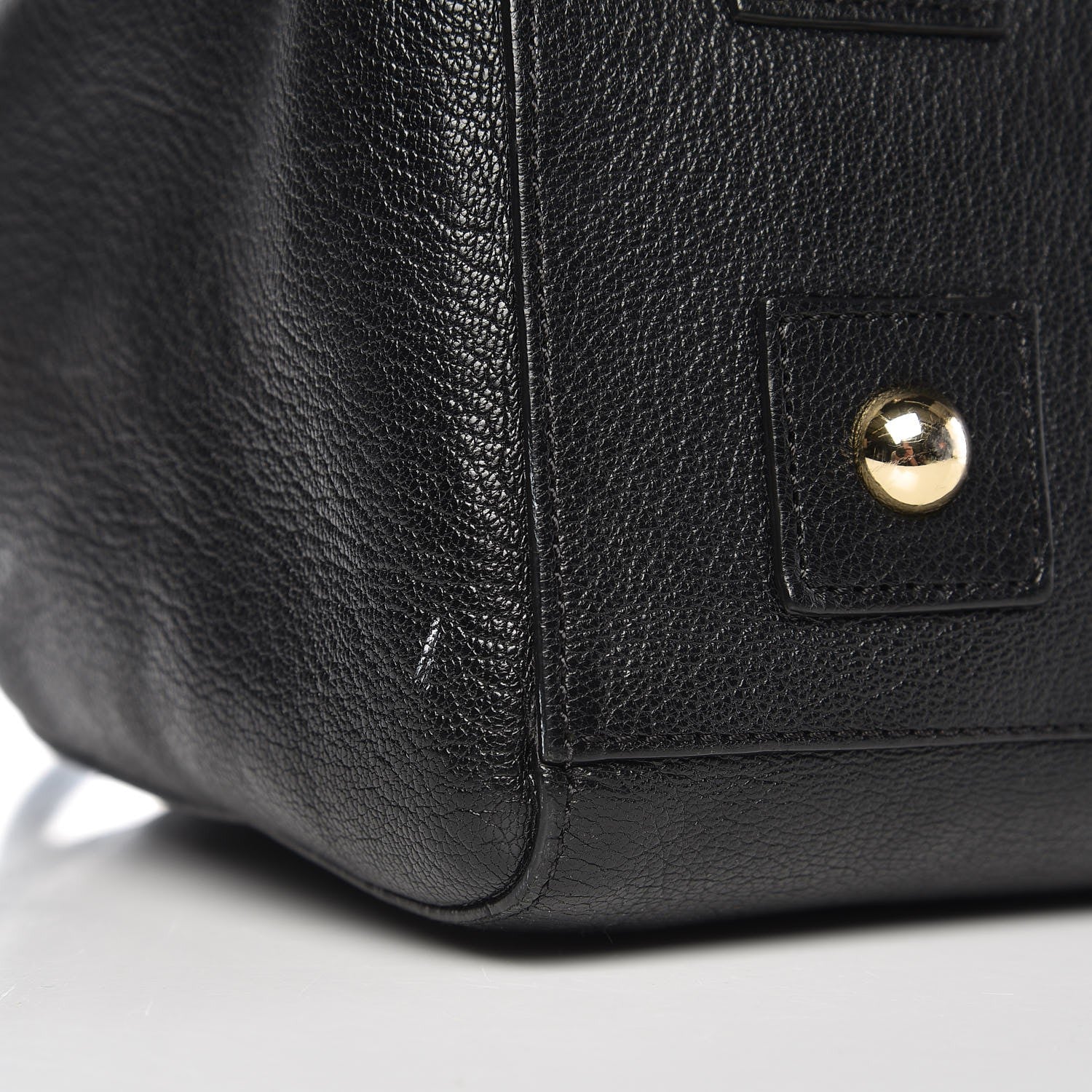Mulberry Glossy Goatskin Medium Del Rey Satchel Black 9 of 12