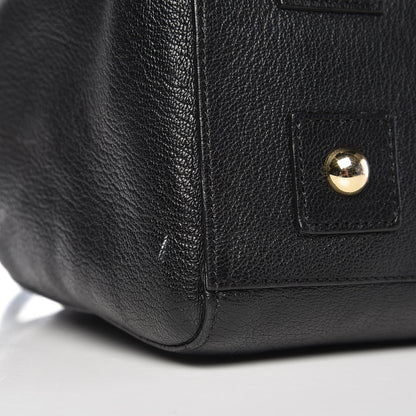 Mulberry Glossy Goatskin Medium Del Rey Satchel Black 9 of 12